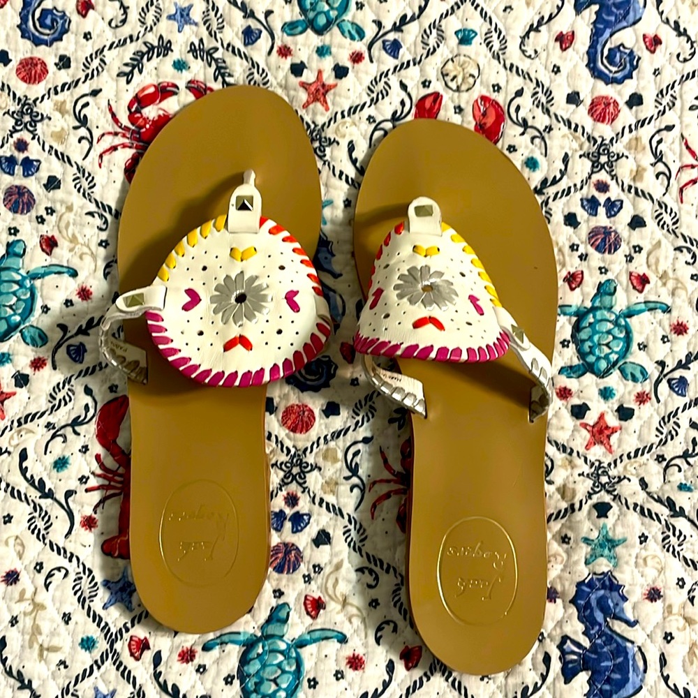 Jack Rogers Medallion Sandals